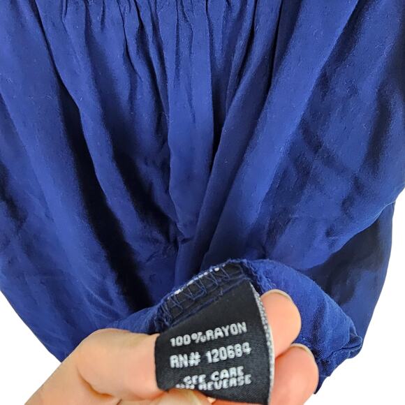 Torrid Dress Knee Length Dress Sleeveless Dress Skater Dress 1X Blue Women - Picture 8 of 10